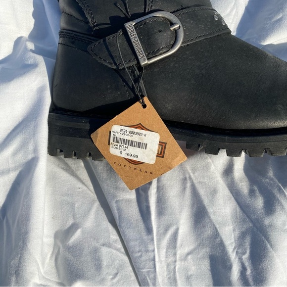 HARLEY-DAVIDSON® WOMEN'S BRANTLEY 5-INCH LEATHER MOTORCYCLE BOOTS - Picture 10 of 11